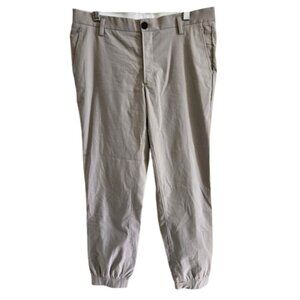 Kit and Ace Men's Khaki Beige Jogger Pants